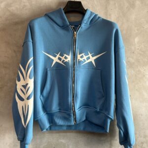 chaqueta azul
